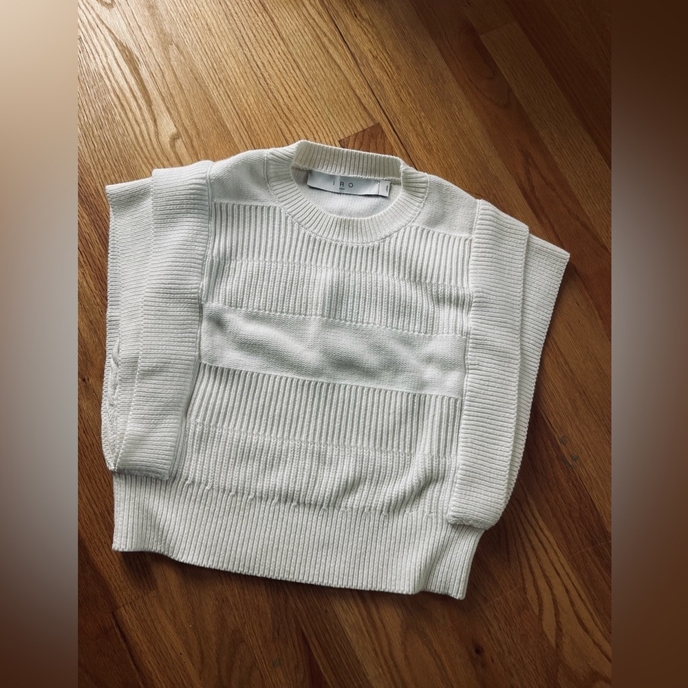 IRO top sweater sleeveless